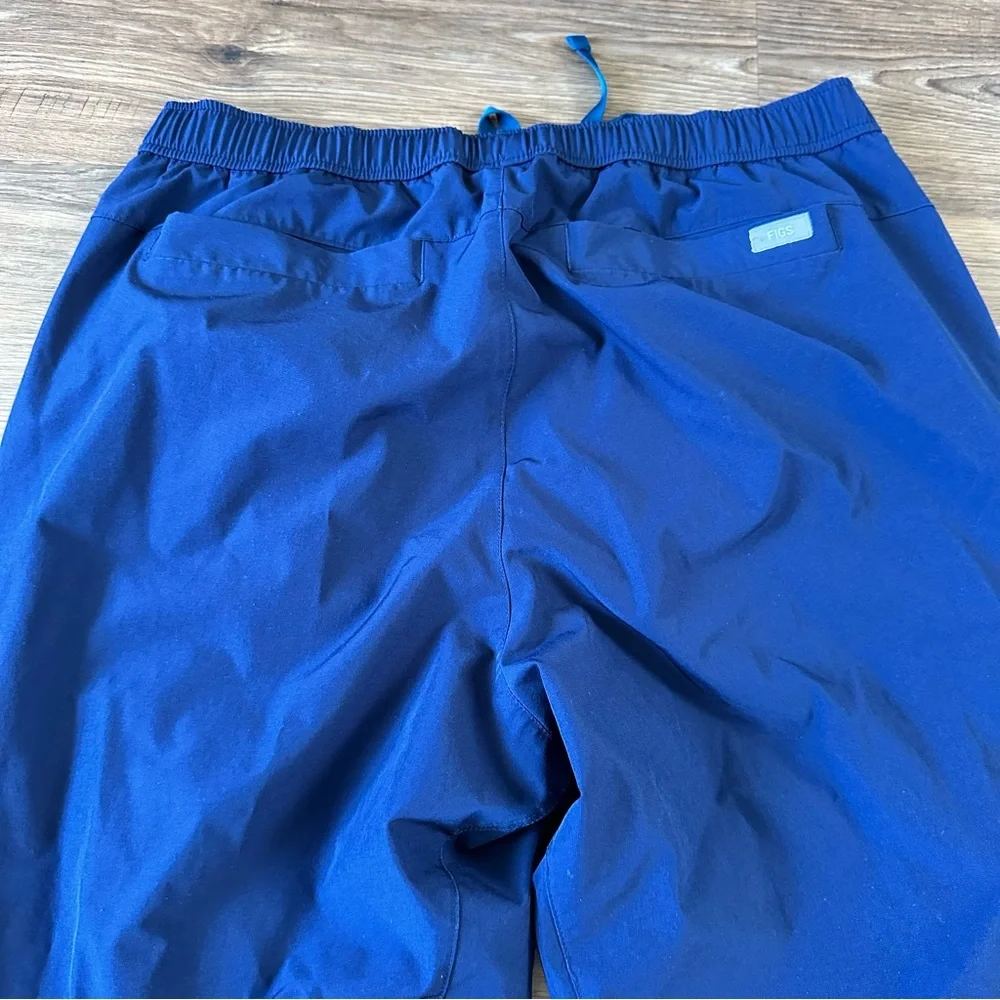Figs Mesh-Lined Jogger Scrub Pants‎ Mens Large Navy Blue #M21SW2036 Tansen FREEx